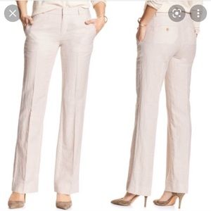 Banana Republic- Martin Fit Linen/Cotton Pants